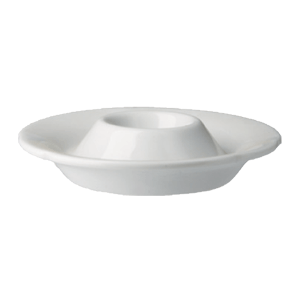 Подставка для яйца «Мелодия»; материал: фарфор; диаметр=12.3, высота=3 см.; белый