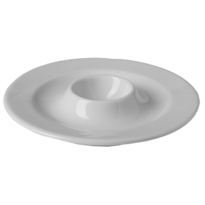 Подставка для яйца «Атлантис»; материал: фарфор; диаметр=14, высота=3 см.; белый