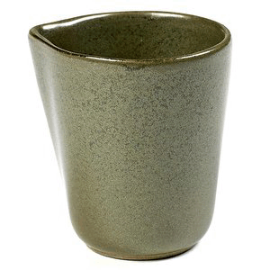 Молочник «Серфис»; керамика; D=6.7,H=7см; зеленый
