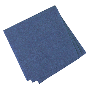 Салфетки «Папирус» 24*24 см. (400 штук); бумажные салфетки; высота=16, длина=25, ширина=12.5 см.; синий