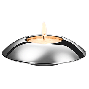 Подсвечник и свеча (2 штуки); металл; диаметр=9.5, высота=2.5 см.; металлический