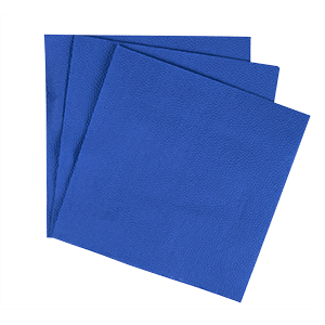 Салфетки «Папирус» 33*33 см. (300 штук); бумажные салфетки; высота=12, длина=33, ширина=16.5 см.; синий