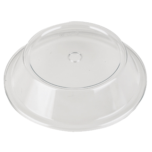 Крышка для тарелки; поликарбонат; диаметр=24, высота=6.7 см.; прозрачный