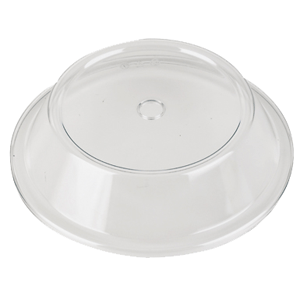 Крышка для тарелки; поликарбонат; диаметр=26, высота=6.7 см.; прозрачный