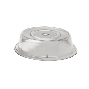 Крышка для тарелки; поликарбонат; диаметр=255, высота=65 мм; прозрачный