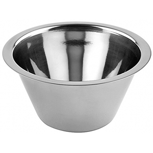 Форма для выкладки гарнира (2 штуки); сталь нержавеющая; 100 мл; диаметр=6.3, высота=4.5 см.; металлический