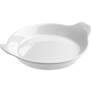 Сковорода порционная «Лондри»; материал: фарфор; 200 мл; диаметр=150, высота=35 мм; белый