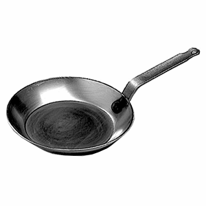 Сковорода; цвет: черный сталь; диаметр=28, высота=6, длина=51 см.