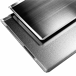 Противень; материал: алюминий; высота=1, длина=60, ширина=40 см.; металлический