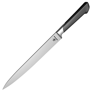 Нож для тонкой нарезки; сталь нержавеющая; длина=25 см.