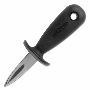 Нож для устриц «Тутти»; сталь нержавеющая,пластик; длина=15/6, ширина=5 см.; цвет: черный,металлический