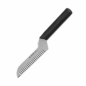Нож для декорации; сталь нержавеющая,пластик; высота=10, длина=255/135, ширина=38 мм; металлический,цвет: черный