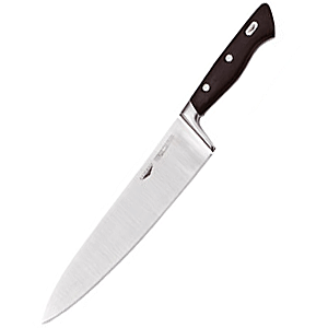 Нож поварской; длина=24 см.