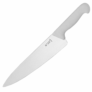 Нож поварской «Шеф»; металл; длина=20 см.; белый