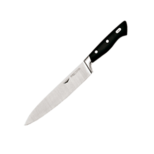 Нож поварской; сталь; длина=20 см.