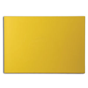 Доска разделочная; пластик; высота=18, длина=600, ширина=400 мм; желтая