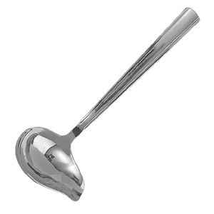 Ложка для соуса «M18»; сталь нержавеющая; длина=179/45, ширина=70 мм; металлический