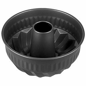 Форма кондитерская; антипригарное покрытие; диаметр=22, высота=12 см.; цвет: черный
