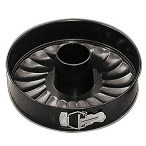 Форма для выпечки; анодированная, антипригарное покрытие; диаметр=260, высота=65 мм; цвет: черный,металлический