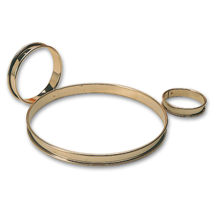 Кольцо кондитерское; сталь нержавеющая; диаметр=120, высота=20 мм; металлический