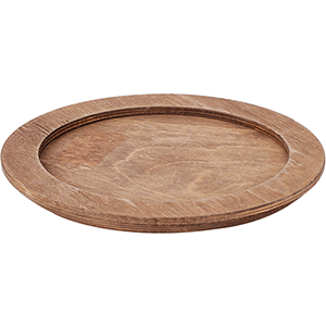 Подставка круглая для сковороды 4021401; дерево; коричневый 