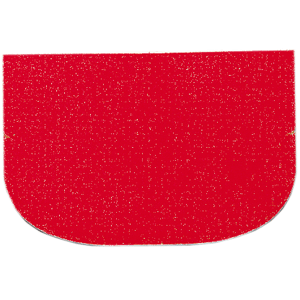 Шпатель кондитерский (10 штук); пластик; высота=1, длина=14.5, ширина=10 см.; красный