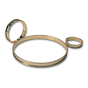 Набор кондитерских колец (6 штук); сталь нержавеющая; диаметр=60, высота=16 мм; металлический