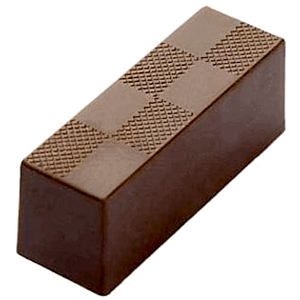 Форма для шоколада «Брусок» 18 штук; высота=14, длина=40, ширина=14 мм