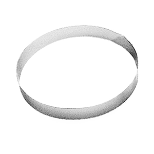 Кольцо кондитерское; сталь нержавеющая; диаметр=180, высота=35 мм