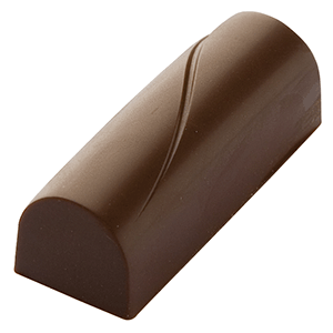 Форма для шоколада «Слиток» (24 штуки); поликарбонат; высота=1.3, длина=3.2, ширина=1.5 см.