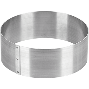 Кольцо кондитерское ; сталь нержавейка; D=200,H=65мм