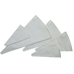 Мешок кондитерский; хлопок,полиуретан; ,L=40см; белый