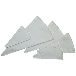 Мешок кондитерский; хлопок,полиуретан; ,L=55см; белый