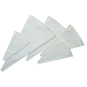 Мешок кондитерский; полиэстер,полиуретан; ,L=25см; белый