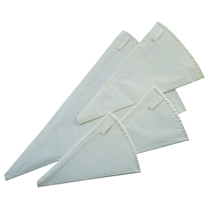 Мешок кондитерский; полиэстер, полиуретан; ,L=60см; белый