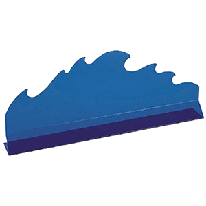 Разделитель «Волна»; пластик; ,H=25,L=750мм; синий