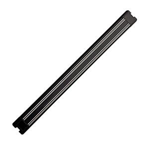 Держатель магнитный для ножей; пластик, металл; длина=34, ширина=4 см.; цвет: черный