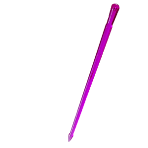 Пики для канапе «Булава» (400 штук); полистирол; длина=8.5 см.; разноцветные