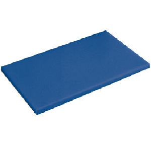 Доска разделочная; пластик; высота=20, длина=600, ширина=400 мм; синий
