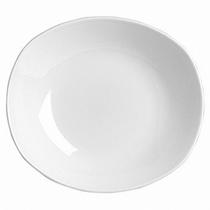 Тарелка глубокая «Тэйст вайт»; материал: фарфор; высота=55, длина=260, ширина=235 мм; белый