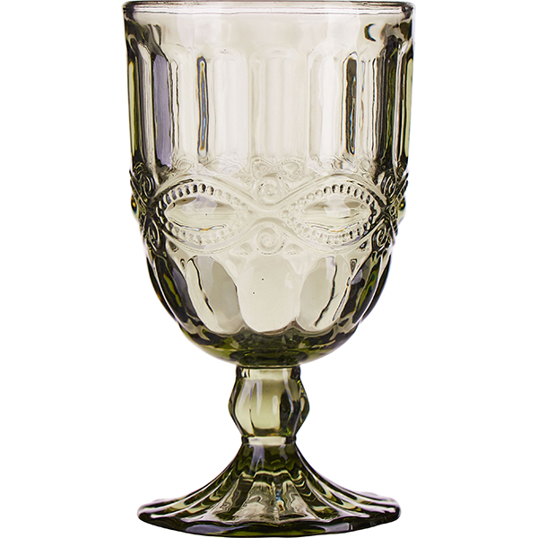 Бокал для вина «Соланж»; стекло; 275мл; D=8,H=14см; серый