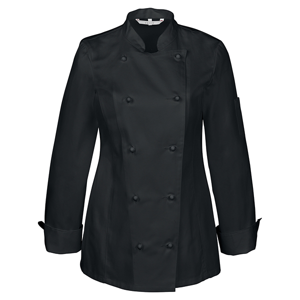 Куртка поварская размер L; полиэстер,хлопок; черный