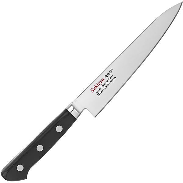 Нож кухонный «Петти»  сталь нержавеющая,полиоксиметилен  L=26.5/15см Sekiry