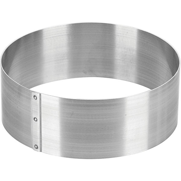 Кольцо кондитерское   сталь нержавейка  D=180,H=65мм RIR