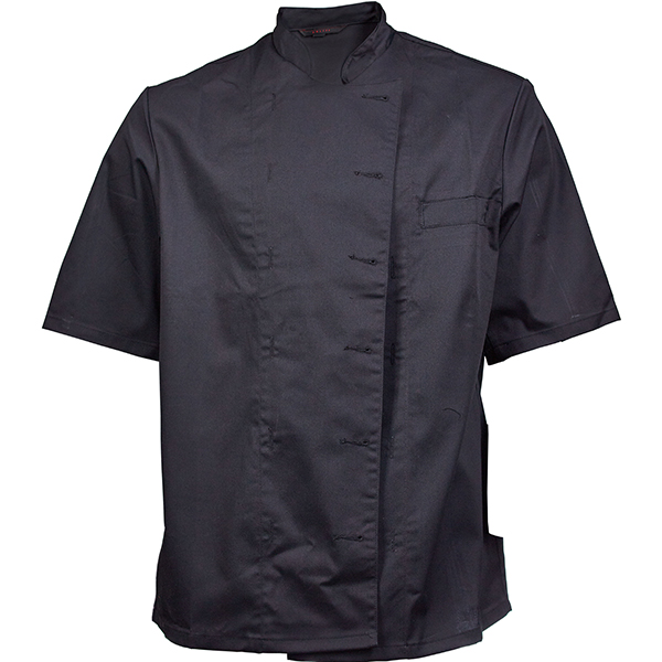 Куртка поварская размер L б/пуклей  полиэстер, хлопок  черный Greiff
