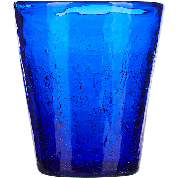 Стакан «Колорс»; стекло; 310мл; синий