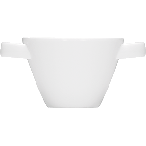 Бульонная чашка «Энжой»; фарфор; 250мл; белый