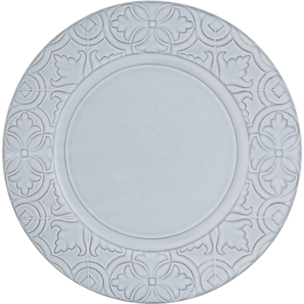 Тарелка  мелкая; керамика; D=28см; белый