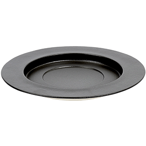 Тарелка подстановочная «Сан Пеллегрино»; фарфор; D=30,H=2.5см; черный