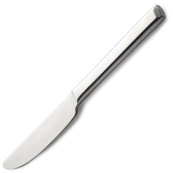 Нож десертный «Пьюр»; сталь нержавейка; L=200,B=17мм; матовый
